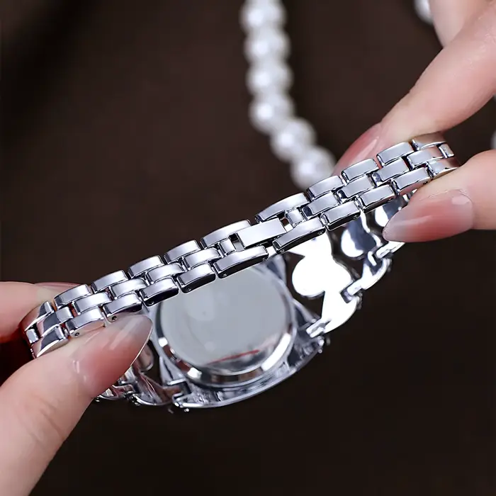 Montre pour femmes GEDI luxe léger diamants incrustés bracelet haut de gamme étanche rétro mode montre à quartz cadeau pour femmes occasions spéciales