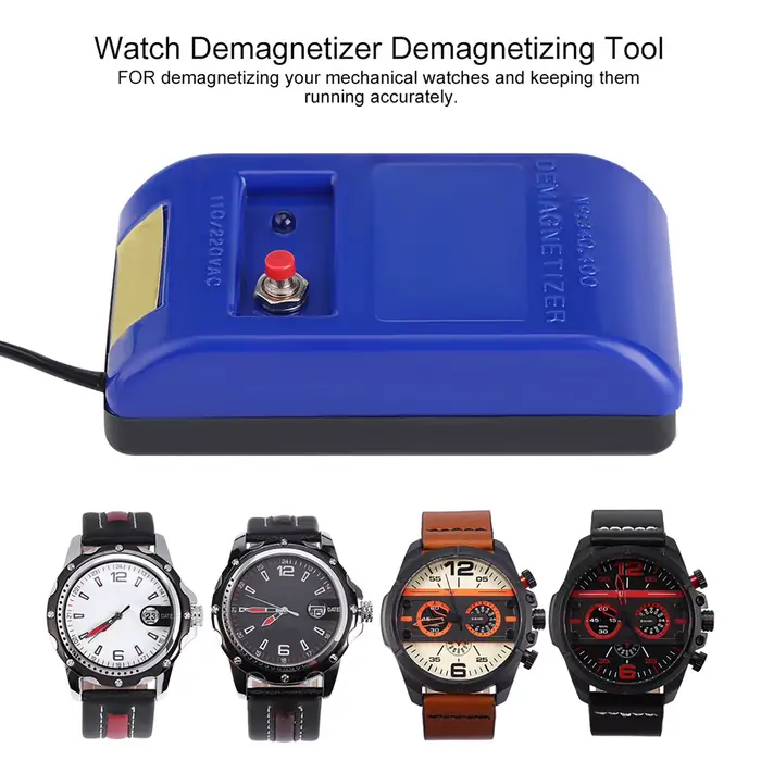 Démagnétiseur de montre-bracelet mécanique professionnel 110/220v