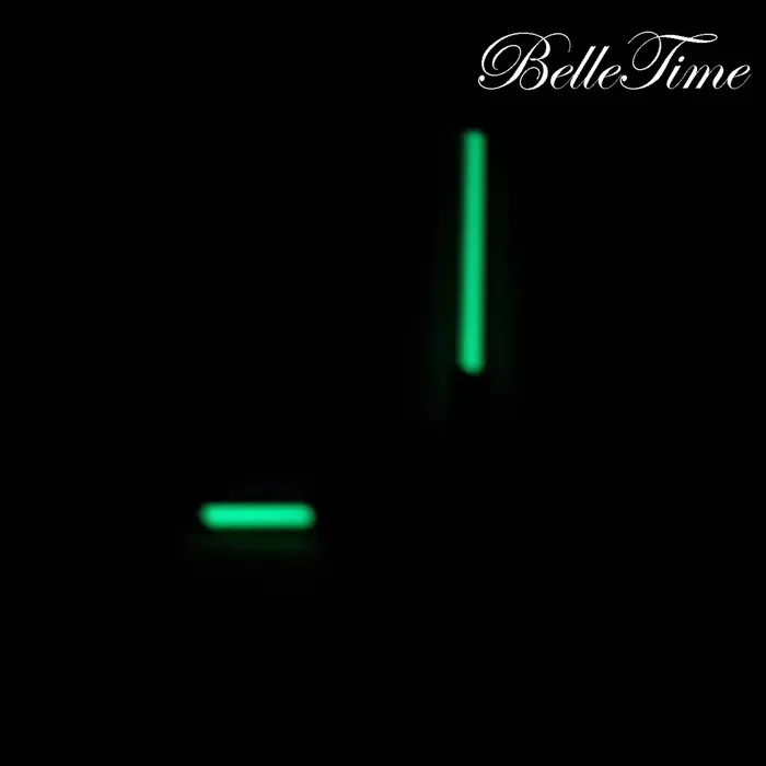 Daytona montre main modifiée C3 vert lumineux pour NH34 NH35 NH36 NH38 7S26 4R35 4R36 mouvement montres pointeurs