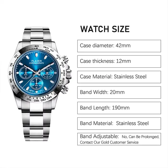 PLADEN – nouvelle montre de luxe pour hommes