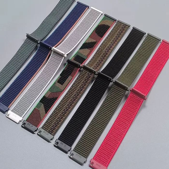 Bracelet Velcro 20mm 22mm pour COROS PACE 4 APEX 4 2 Pro Tressé Polyvalent Couleurs Audacieuses Occasions Spéciales