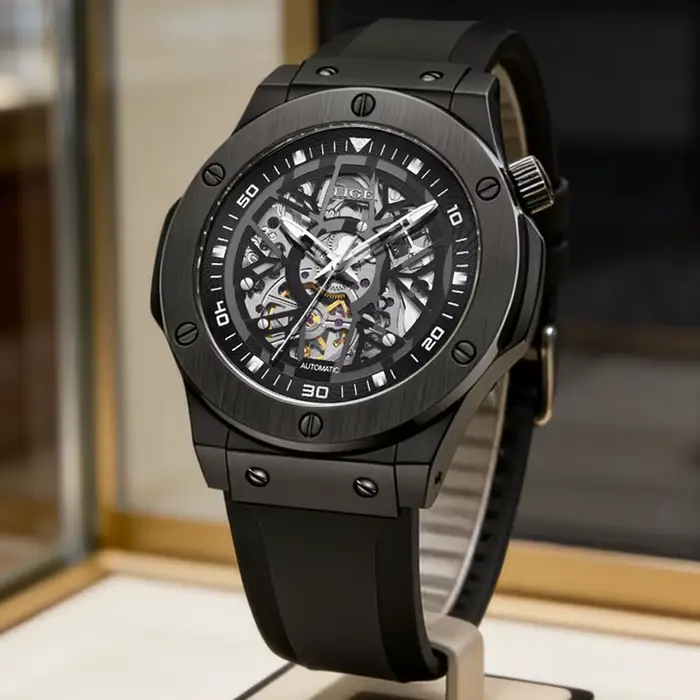 LIGE – montre automatique pour hommes