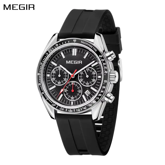 Montre militaire à quartz multifonction pour homme