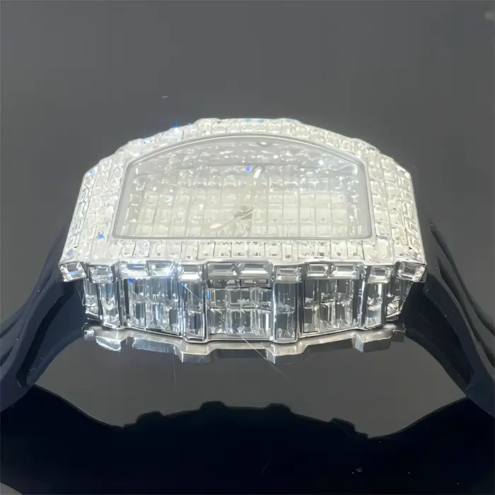 Montre Glacée de Luxe pour Homme