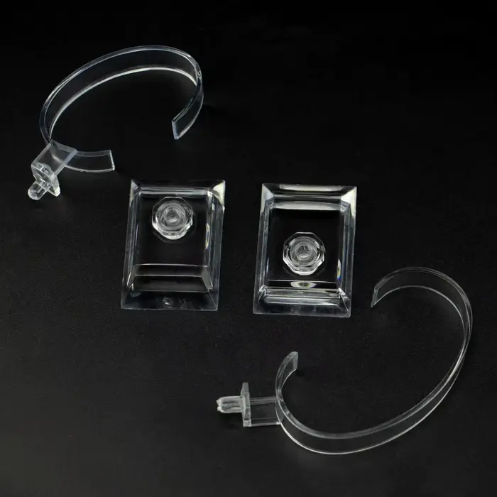 Présentoir de montre transparent