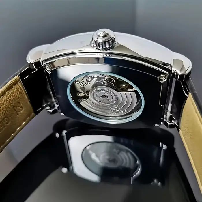Montre mécanique automatique élégante pour homme avec tourbillon