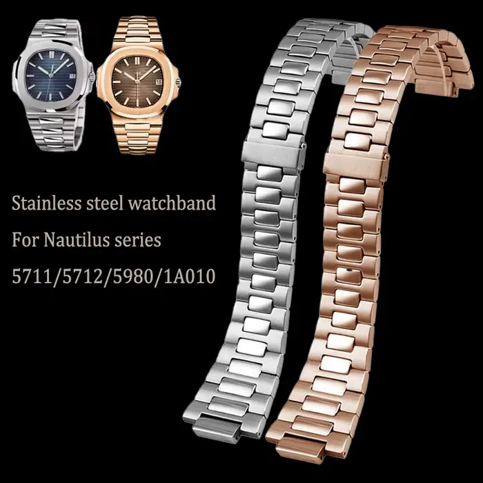 Bracelet de montre en acier petconvexe Hi-Q