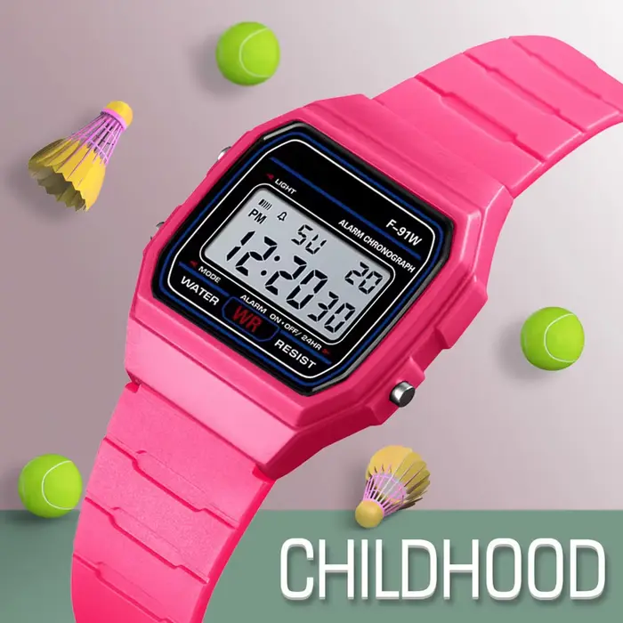 Hommes de luxe analogique numérique militaire armée Sport LED étanche poignet enfants montre