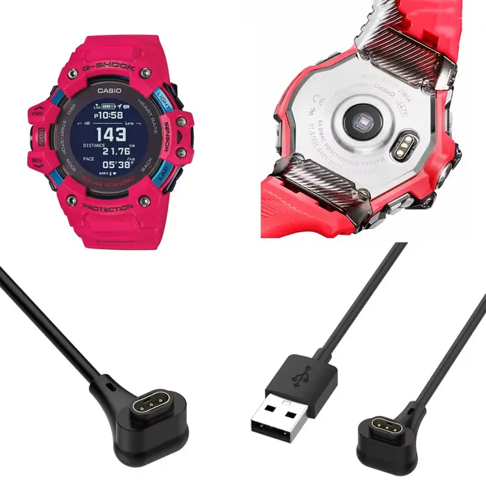 Chargeur de montre intelligente 1m câble de charge pour Casio GBD-H1000 protection contre les courts-circuits haute performance sécurité efficacité de travail recharge rapide occaions spéciales