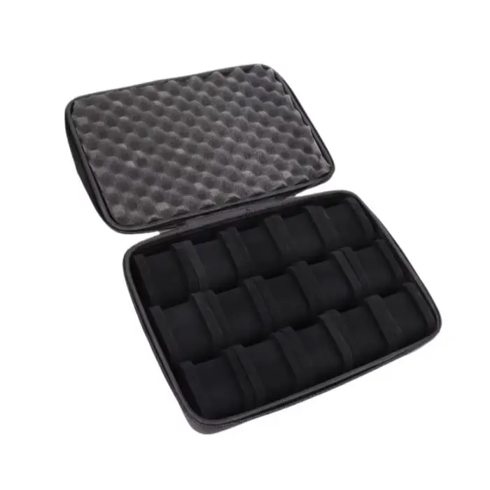 Boîte de rangement rigide pour 15 montres