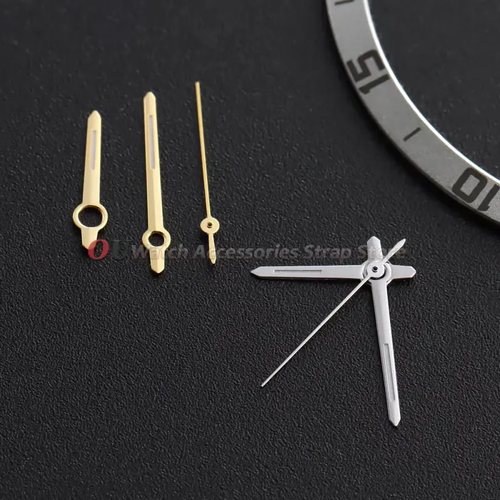 1 Aiguille de montre verte luminescente pour mouvements Citizen 8200