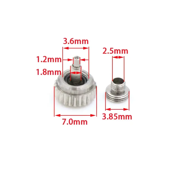 Accessoires de montre pour Tudor, bouton de réglage de la date 7,0 mm/6,0 mm/5,3 mm