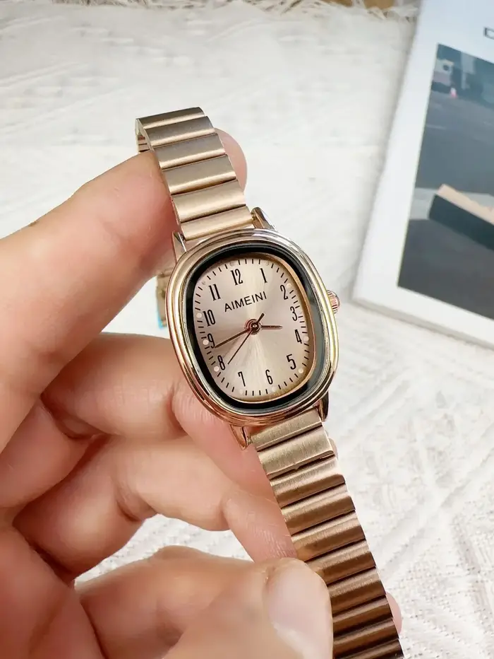 Offre spéciale montre à Quartz pour femmes mode cadran ovale
