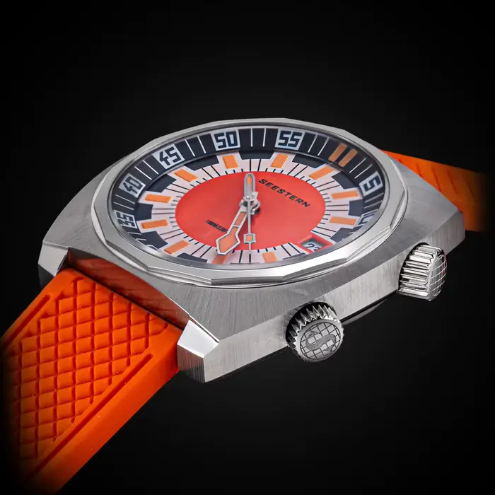 Montre SEESTERN S471 Automatique Plongée Acier Inoxydable Lumineuse Calendrier Complet Occasions Spéciales Plongeurs Aventuriers