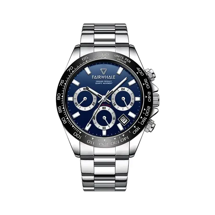 Montre sport à quartz unisexe avec agate lumineuse pour homme occasions spéciales décontractées et sportives