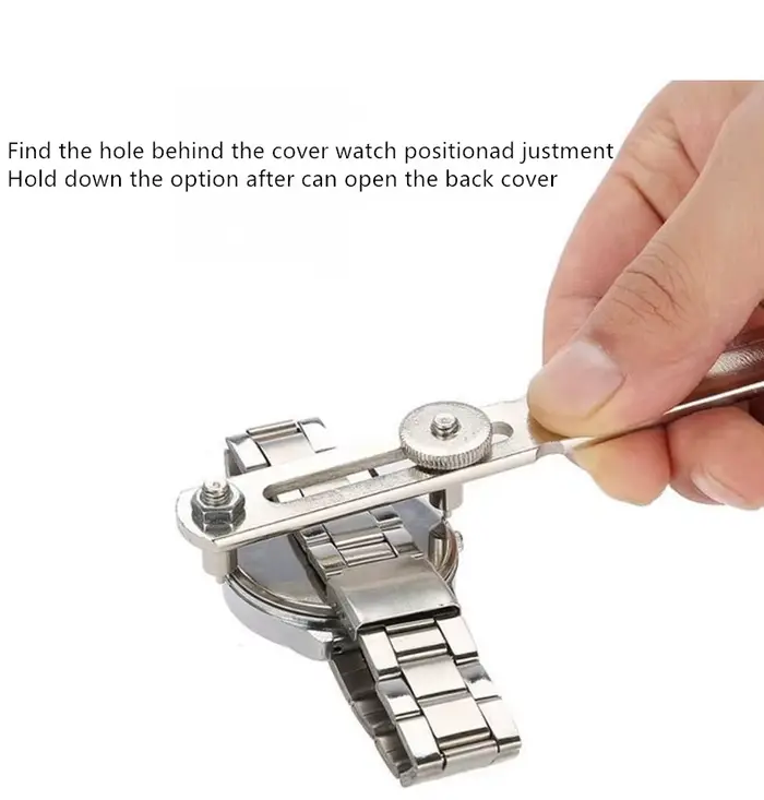 Montre Simple et facile à comprendre avec ouvre-couvercle réglable