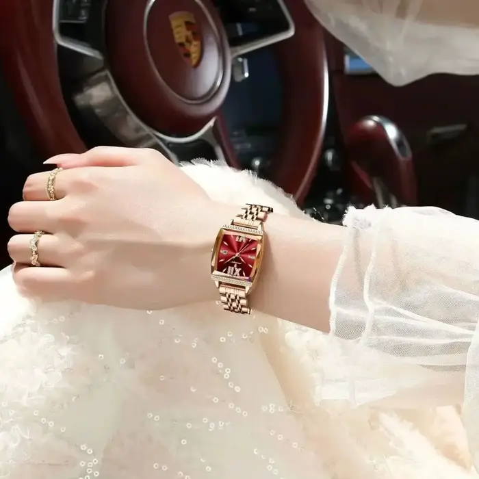 POEDAGAR montre de mode pour femme de haute qualité étanche Date élégante dames