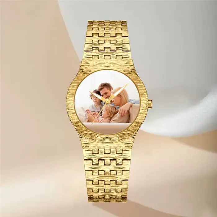 Montre photo personnalisable DIY : Montre à quartz élégante