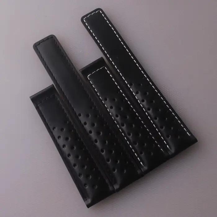 Bracelet de montre en cuir véritable