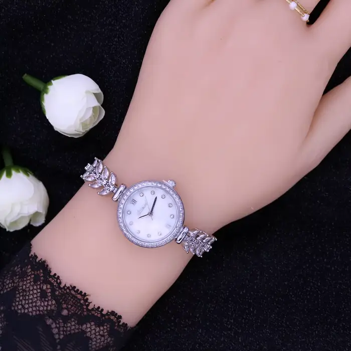 Montre à Quartz japonaise couronne royale pour femmes