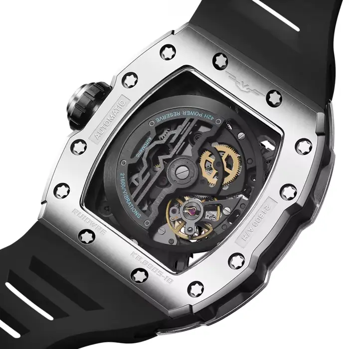 2025 mode hommes montre mécanique montres automatiques Graffiti cadran Auto Pagani Designs Styles montre-bracelet en acier Relogio Masculino