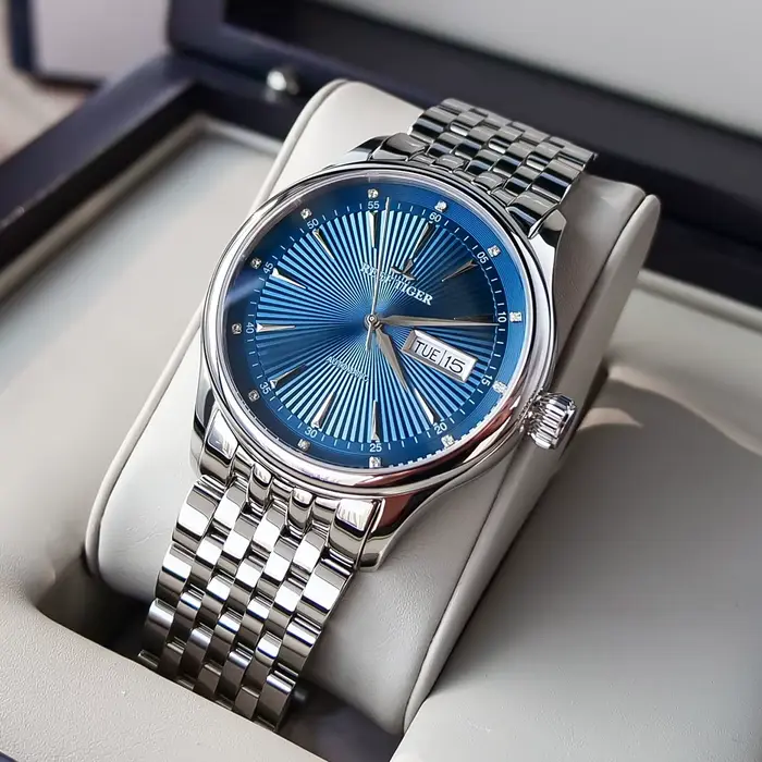 Reef Tiger-Montre habillée de luxe pour homme