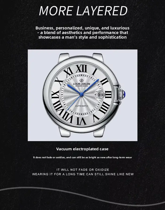 Montre mécanique automatique à remontage