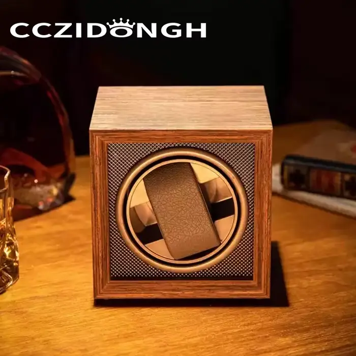 Montre à remontage automatique allemande, boîte à remontage automatique, boîte de rangement pour mon
