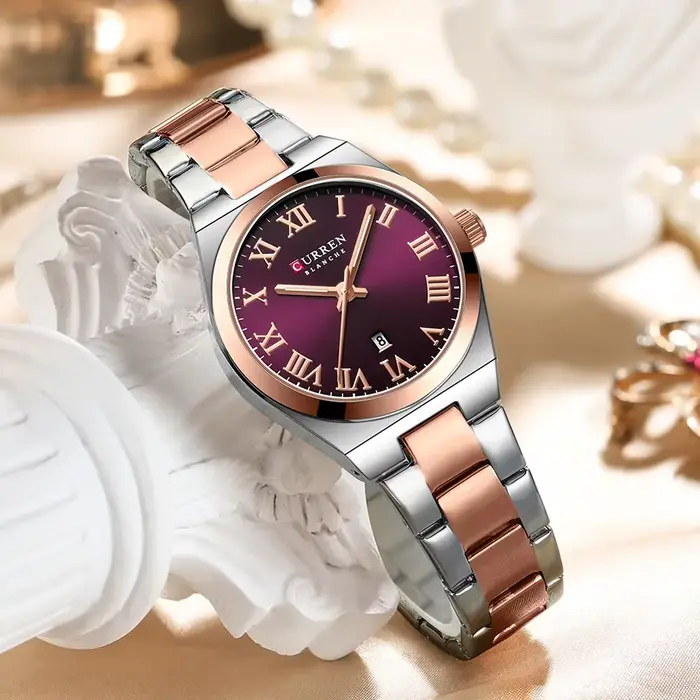 CURREN montre femmes, montres pour femmes, montres pour dames, robe de mode étanche Bracelet en acie