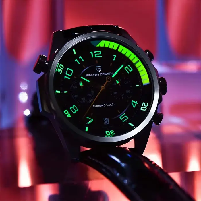 Montre pour homme PAGANI DESIGN, mouvement japonais VK64, montre à quartz de marque haut de gamme, chronographe multifonctionnel, montres de sport étanches, cadeau