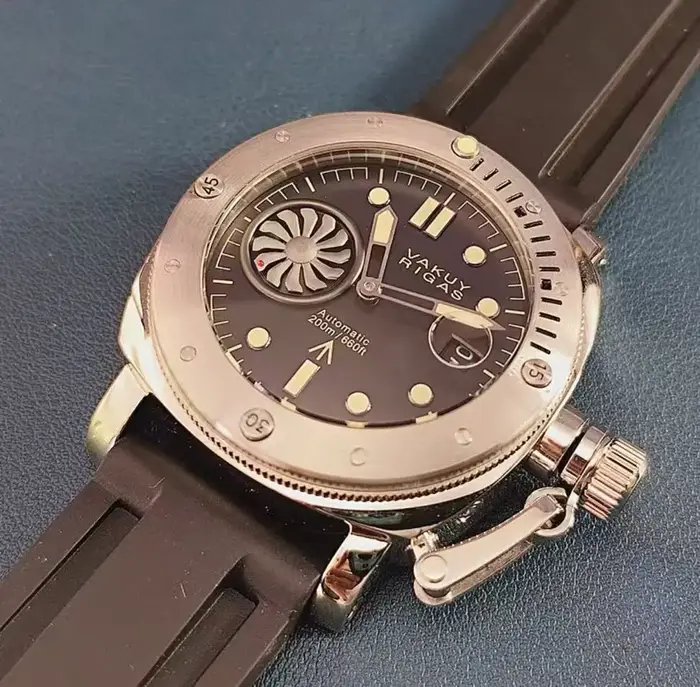 Montre mécanique automatique HEIMDALLR pour hommes résistante à l'eau de 200 mètres avec mouvement Seagull ST25 pour occasions spéciales et aventures en mer
