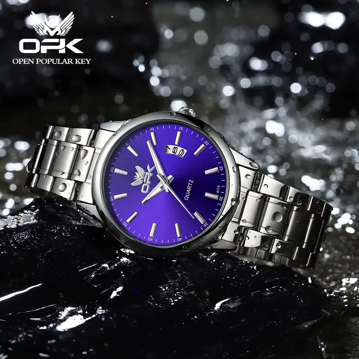 OPK 6010 montres pour hommes multifonctionnel chronographe montre-bracelet