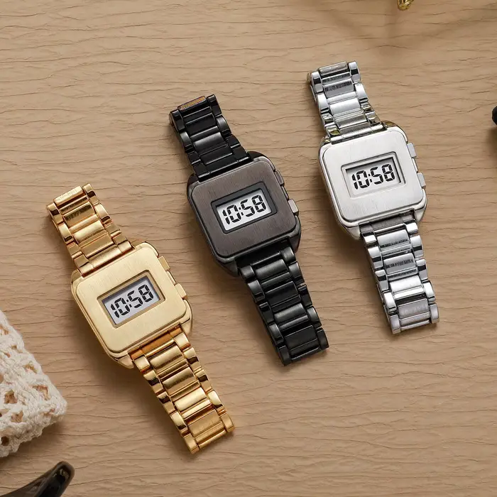 Montre électronique numérique simple pour homme