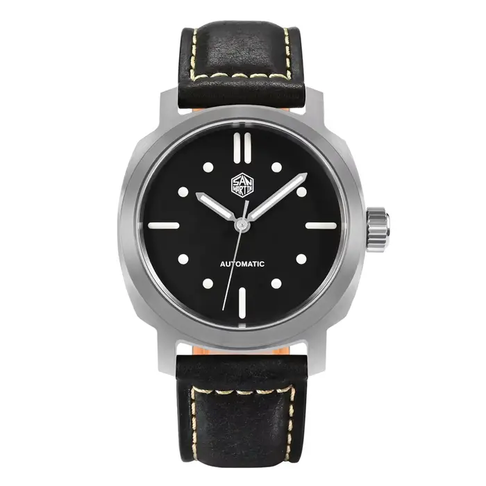San Martin montre hommes poignet mécanique automatique montres 40mm YN55 Vintage lumineux 10Bar Relo