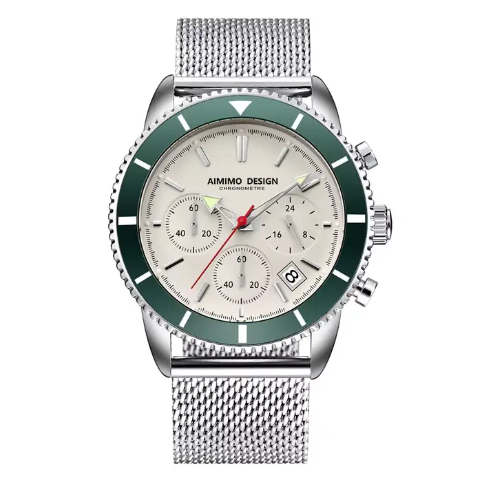 Montres pour hommes, analogiques, à quartz, chronographe, étanches, montres-bracelets pour hommes, m