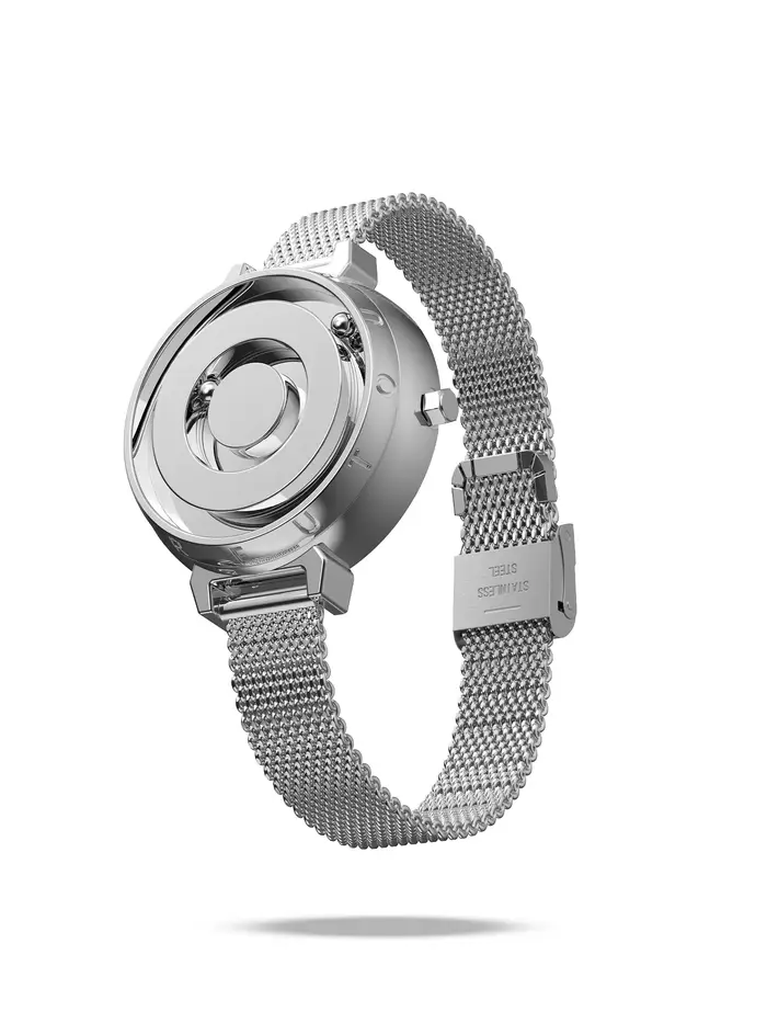 Montre pour femme Eutour en or rose – Montre à quartz magnétique, montre-bracelet minimaliste tendan