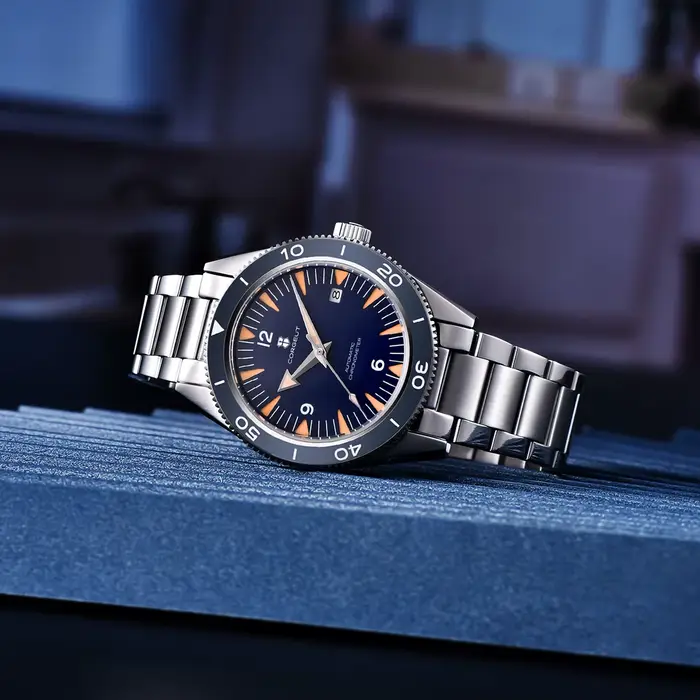 Lunette en céramique 100 étanche luxe Corgeut montre hommes 41mm saphir mécanique horloge plongeur mis5 automatique montre-bracelet
