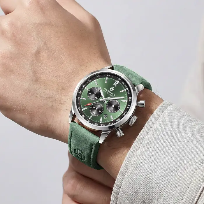 Montre de luxe pour hommes GOLDENHOUR