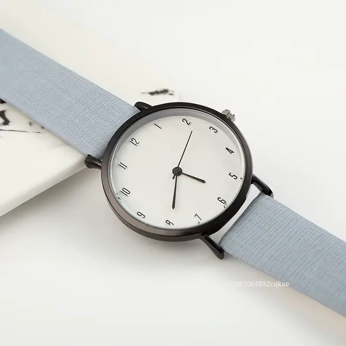 Zegarki Damskie-Montre analogique ronde pour filles