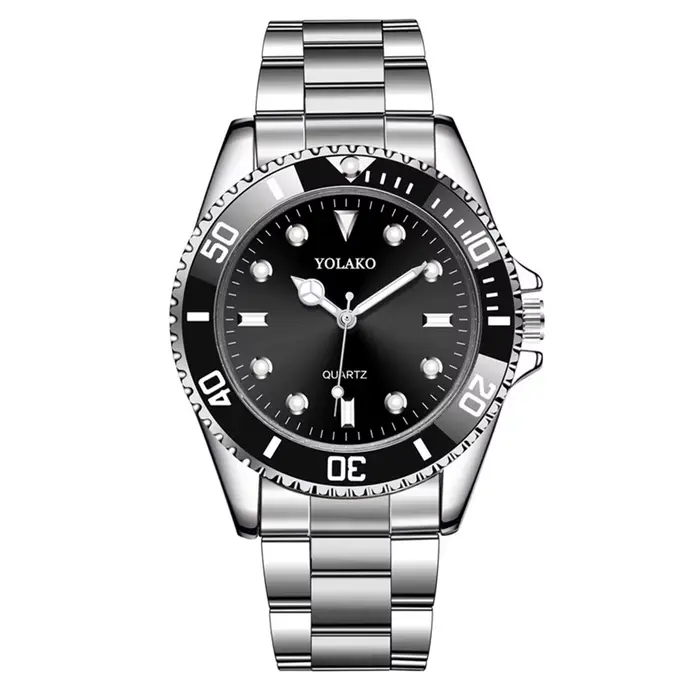 Montre de Luxe en Acier à Quartz pour Homme Style Fashion Casual Occasions Affaires Sport