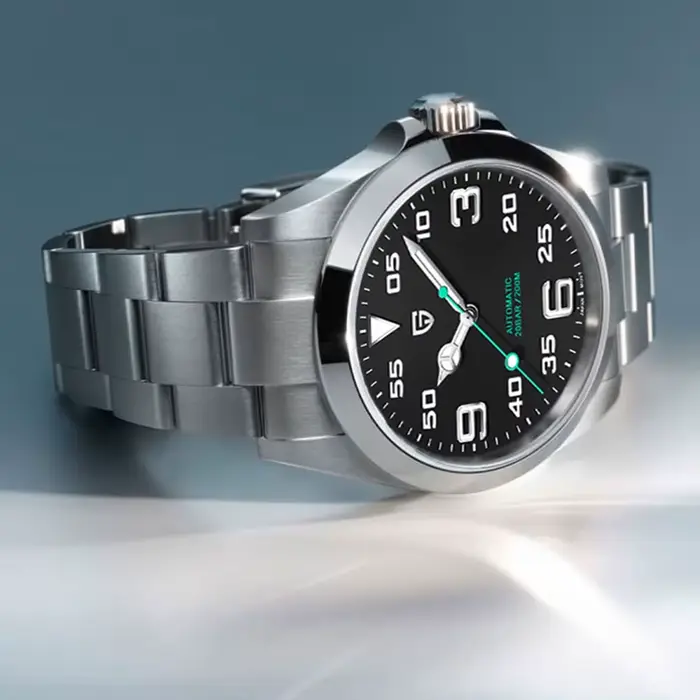 PAGANI DESIGN montre de marque supérieure pour hommes 20bar montres mécaniques étanches classique de luxe verre saphir