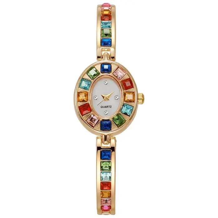 Mode strass femmes montre cadran carré dames montres à Quartz Bracelet bande