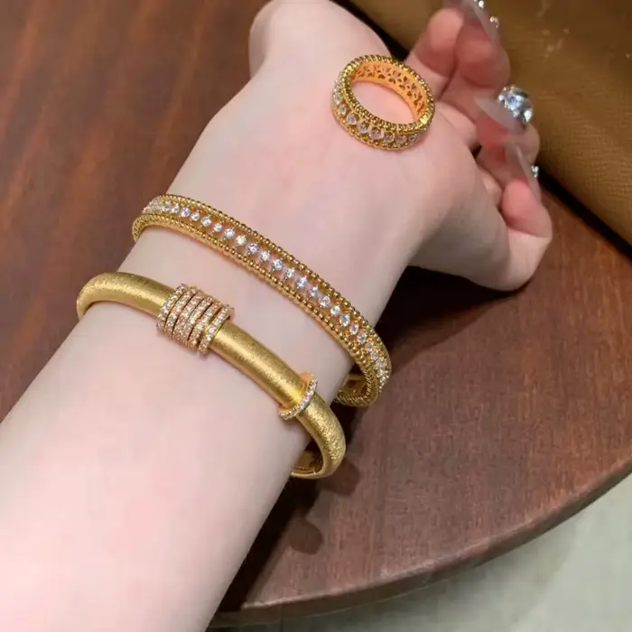 Bracelet Vintage en perles rondes pour femmes