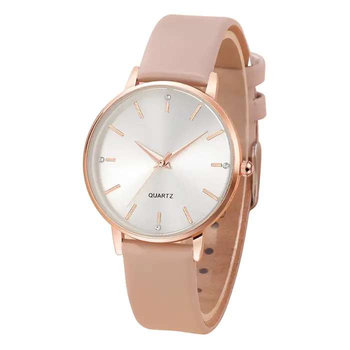 Montres pour femmes bracelet en cuir montres de luxe montre à Quartz montre-Bracelet décontractée po