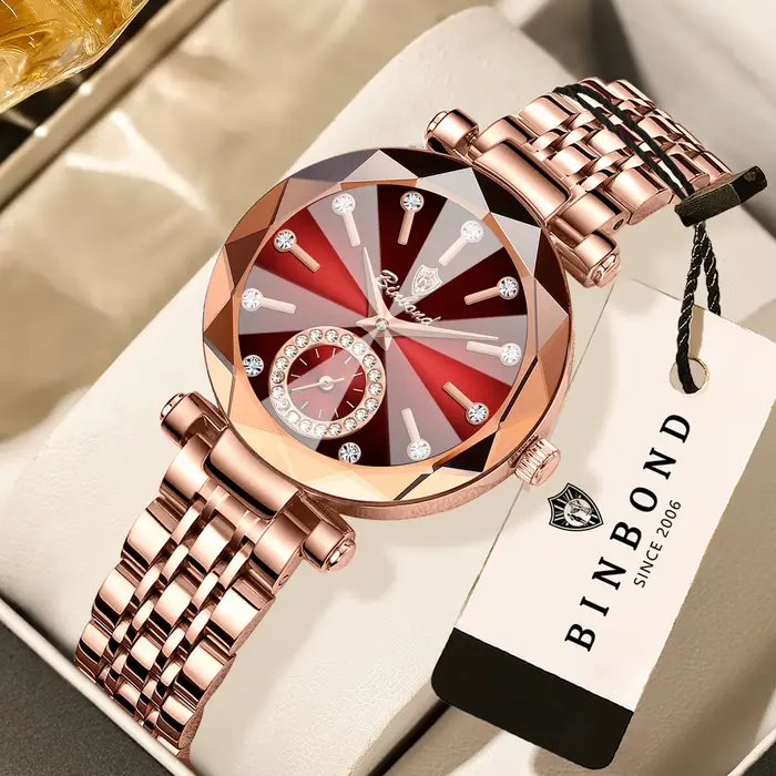 Montres-bracelets en quartz BINBOND Luxury Heart Of The Ocean pour femme