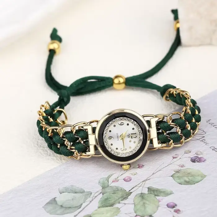 Montre Moonbiffy Quartz Femme Style Simple Couleur Argent Occasions Spéciales