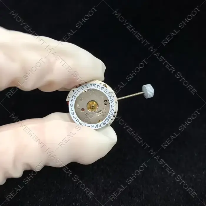 Rmoelle-Accessoires de montre à mouvement à quartz suisse, Machine dorée, Blanc, Nouveau, 775