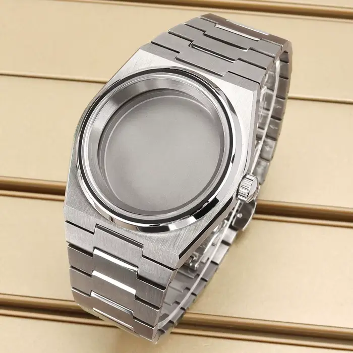 Boîtier de montre PRX NH35 40mm, verre saphir pour PRX Super Player NH35 NH36 NH38 NH34 4R36, mouvem