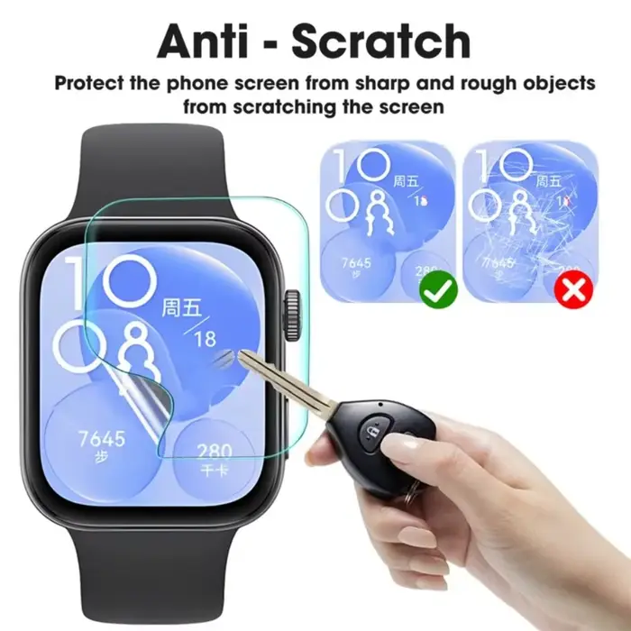 Film de protection transparent HD pour Huawei Watch Fit 5 Pro 4 Pro 3 2
