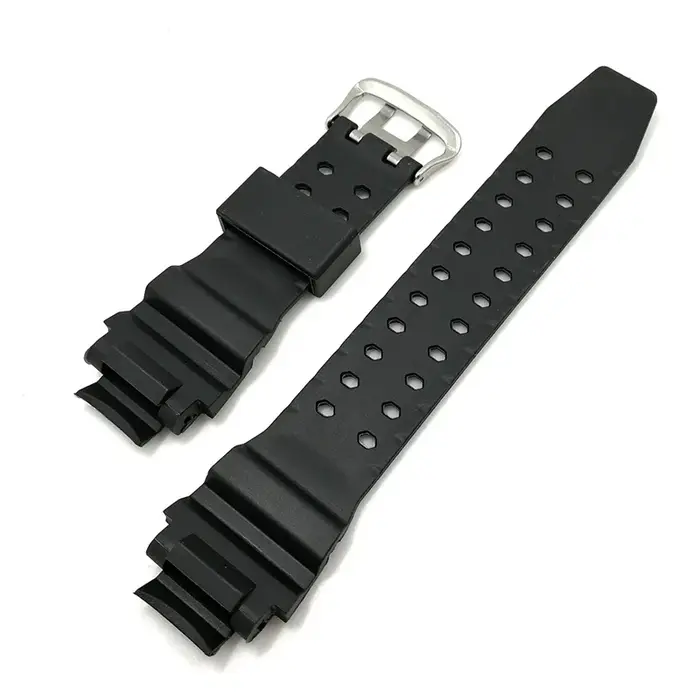 Bracelet de montre électronique sport en plastique avec boucle ardillon en acier inoxydable pour CASIO G Shock GA-1000/1100 G-1400 GW-4000